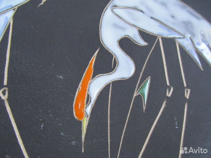 Тарелка декоративная винтаж