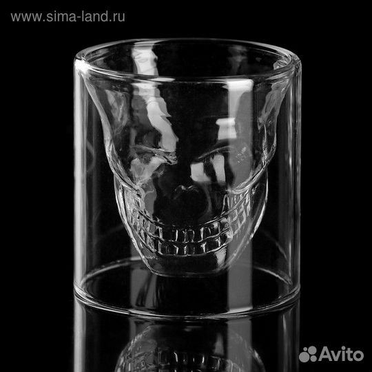 Стопка стеклянная с двойными стенками Magistro «Че