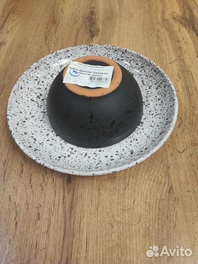 Керамическая посуда ручной работы покрытия Гранит