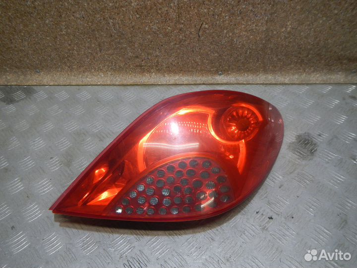 Фонарь задний правый, Peugeot (Пежо) -207 (06)