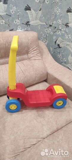 Самокат детский четырёх колёсный новый