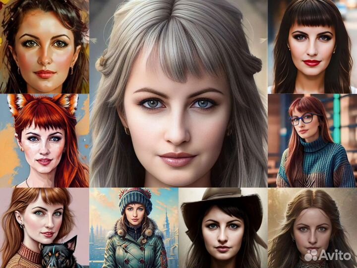 Иллюстрации, видео, контент от нейросети