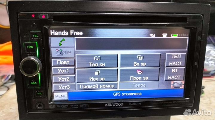 Kenwood DNX 5260BT магнитола