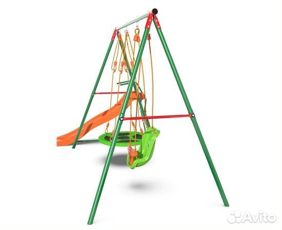 Детский комплекс DFC multiplay качели: гнездо, для