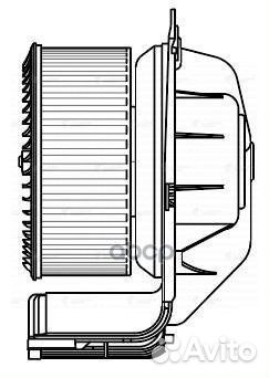 Э/вентилятор отоп. для а/м Renault Scenic II (0