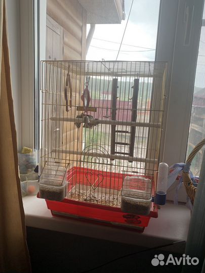 Клетка для попугая бу