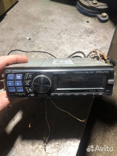 Магнтола alpine cda-117ri