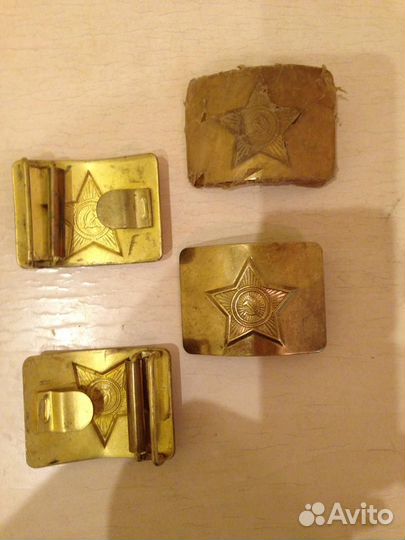 Пряжка для солдатского ремня СССР