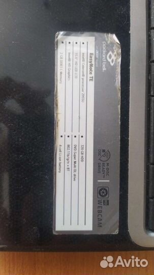 Packard Bell easynote на запчасти