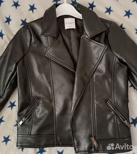Кожаная куртка. Новая