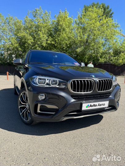 BMW X6 3.0 AT, 2017, 100 278 км