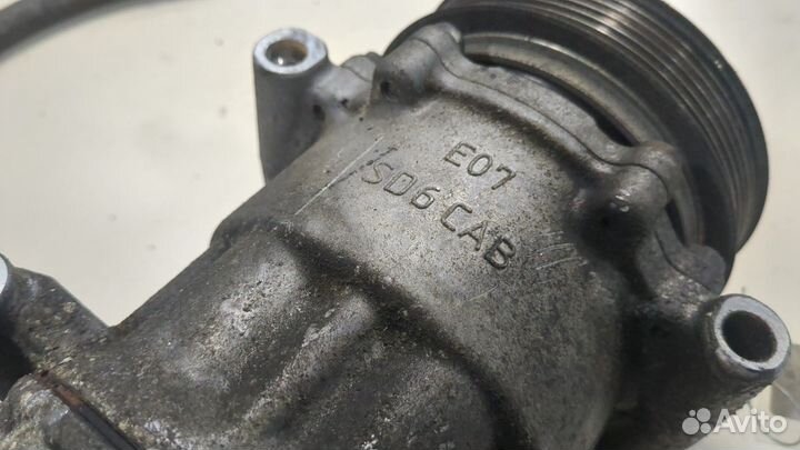Компрессор кондиционера Peugeot 307, 2006