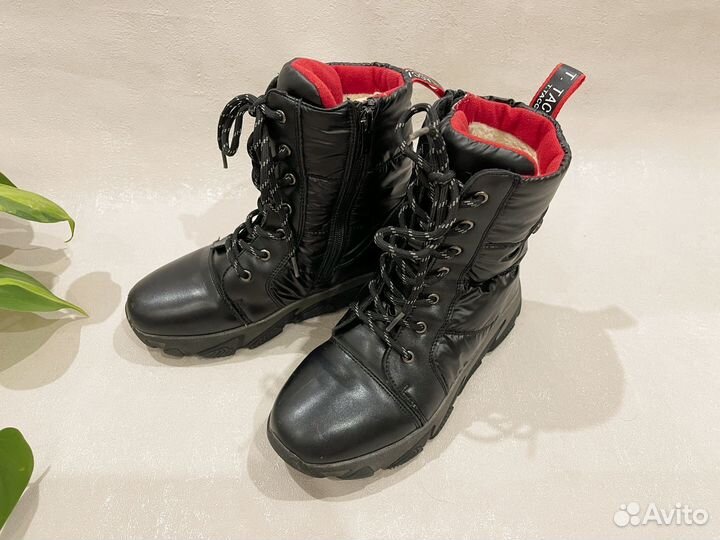 Сапоги зимние для девочки 35