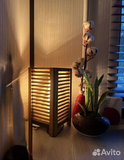 Светильник настольный ручной работы