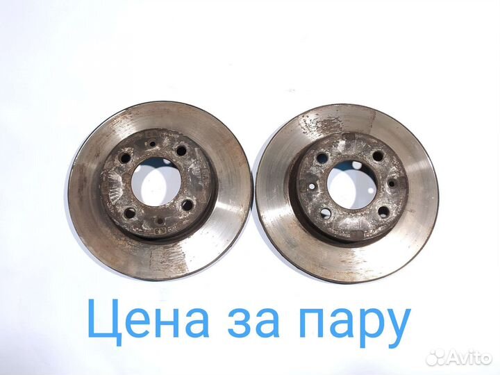 Диски тормозные передние на Kia Picanto 2