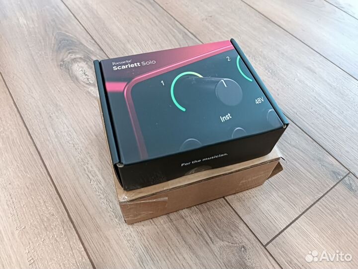 Focusrite Scarlett Solo 4th Gen (новый)