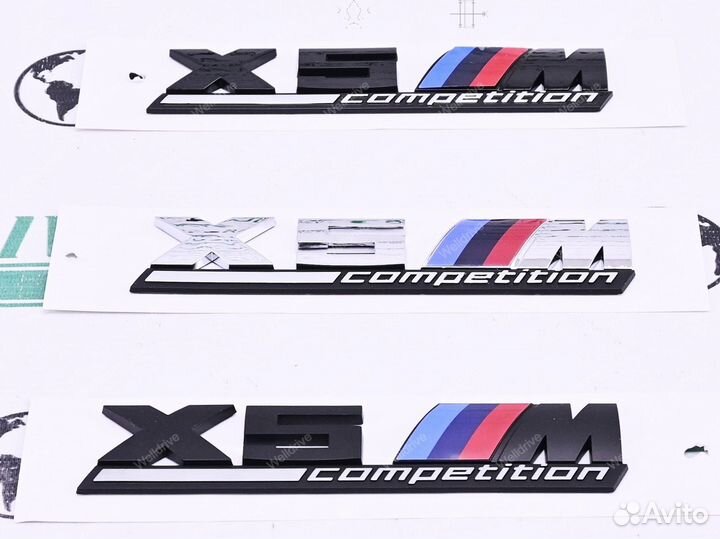 Шильдик BMW X5M Competition