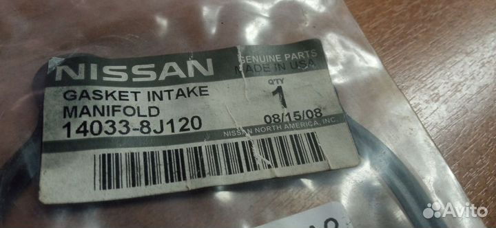 Прокладка впускного Nissan Teana J31