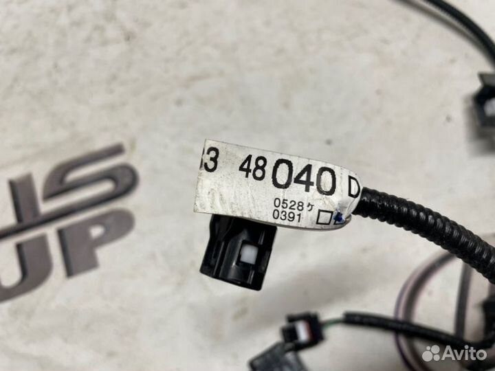 Проводка датчиков парковки зад. Lexus RX200t