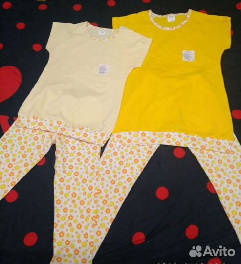 Пижама для девочки 104,132,140 см