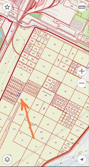 Участок 12,1 сот. (СНТ, ДНП)