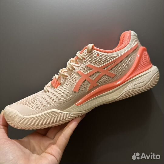 Кроссовки теннисные asics gel resolution 9 clay