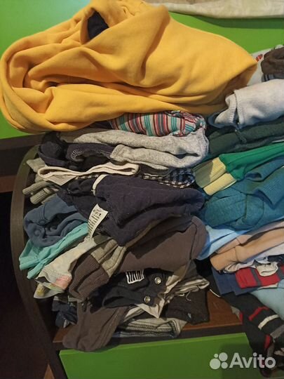 Вещи на мальчика пакетом 86-92