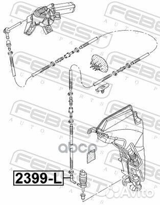 Обратный клапан омывателя стекла 2399L Febest