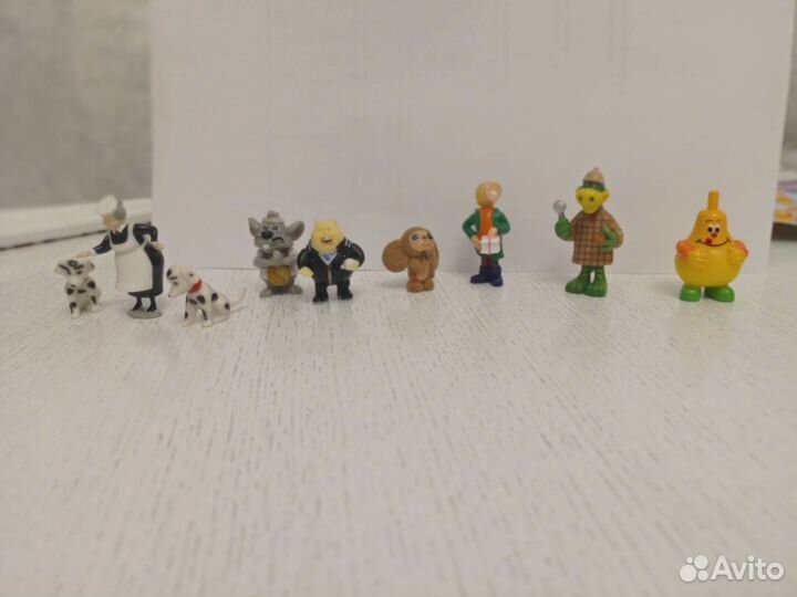 Игрушки Ландрин и Киндер Долматинцы, цена за 9шт