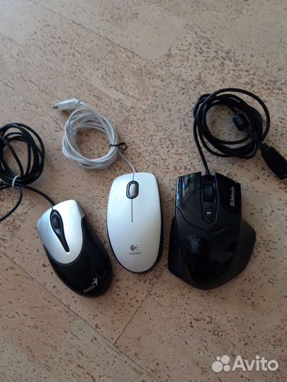 Компьютерная мышь, Logitech, Defender, Genius