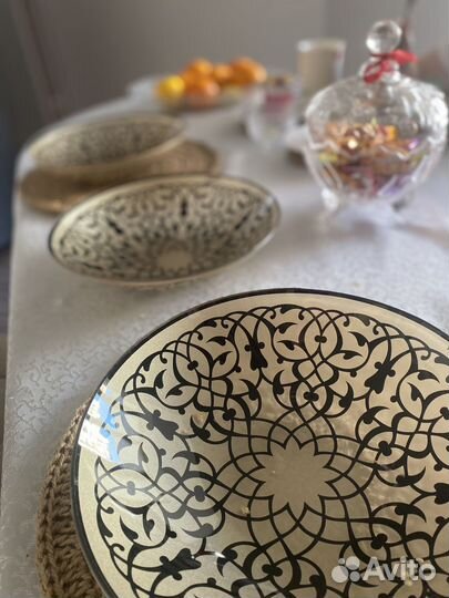 Блюдо большое тарелка 3шт