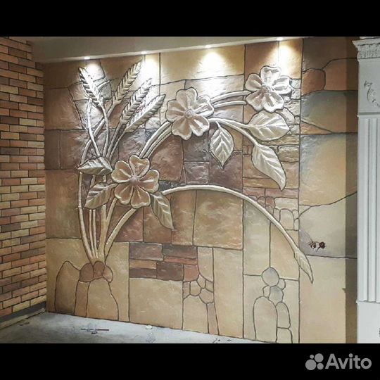 Роспись стен, скульптор, барельеф 15лет опыта