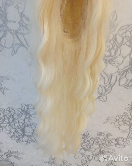 Парик блонд длинный