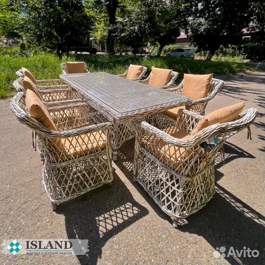 Садовая мебель из ротанга
