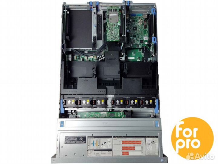 Сервер dell R740xd 24SFF 2x5118Gld 192GB, H730p