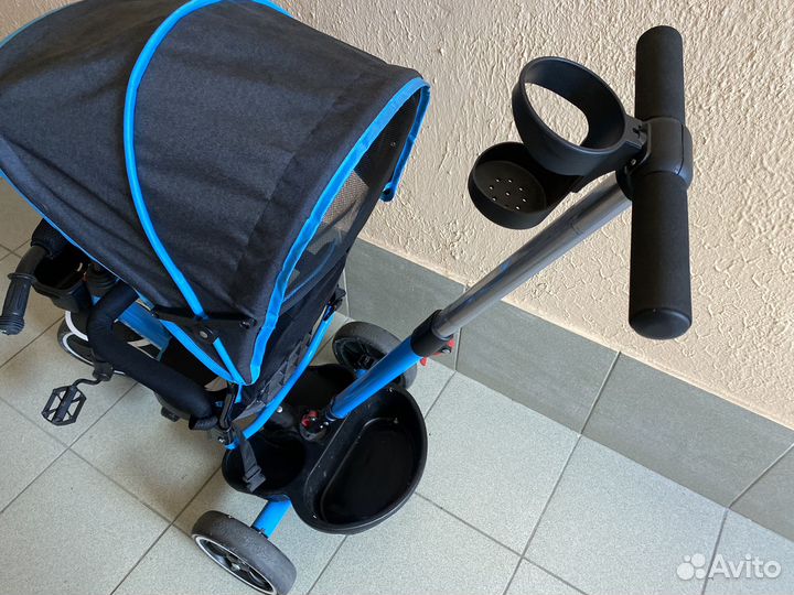 Велосипед - коляска трехколесный Kreiss с тентом