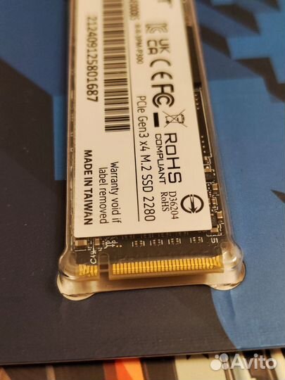 Ssd m2 Patriot P300 512 Gb PCI-e Gen3 x4