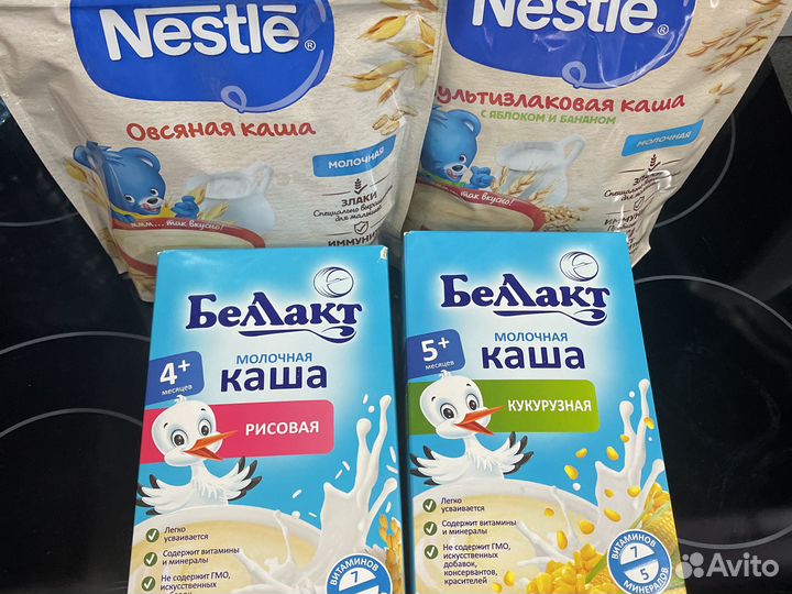 Детские каши и смеси