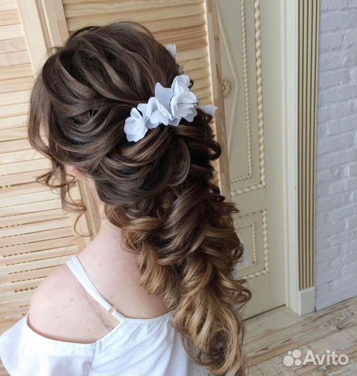 Свадебный стилист. Прическа + макияж