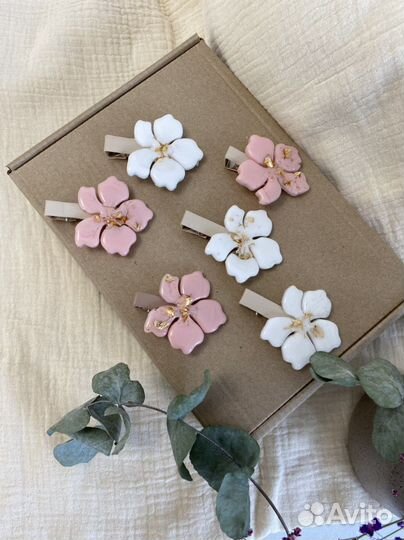 Заколки ручной работы