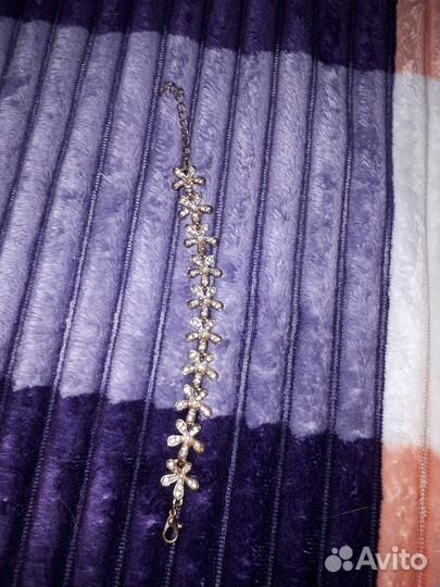 Цепочка на руку бижутерия