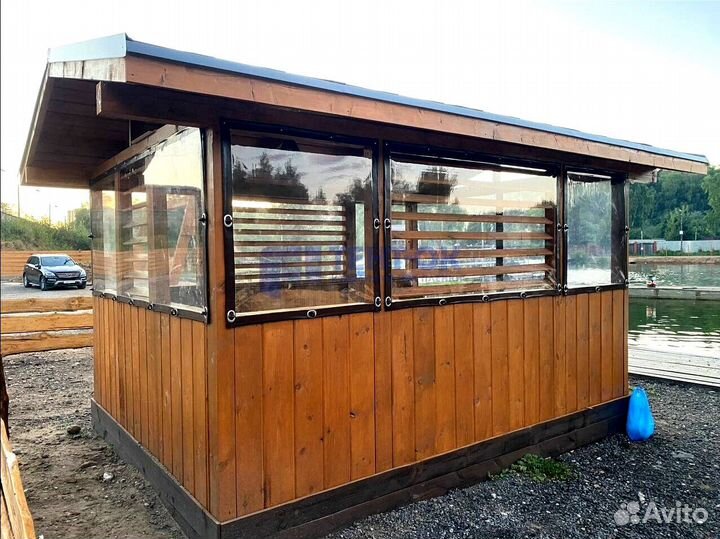 Мягкие окна для веранды