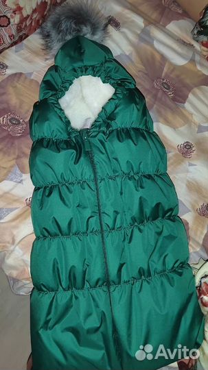 Кокон для новорожденных зимний