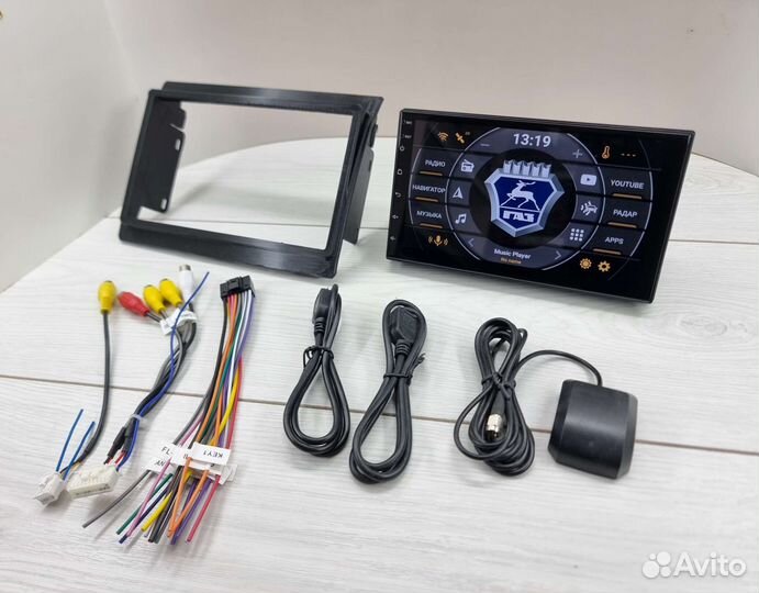Магнитола на Газель Лисичка +рамка android 10