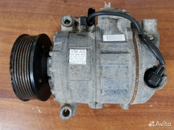 Компрессор кондиционера Vw Touareg 7L 3.6FSI 2009