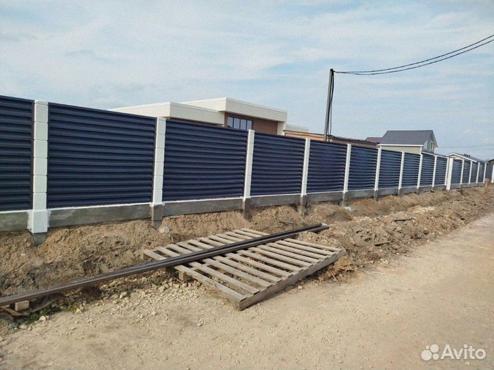 Забор жалюзи