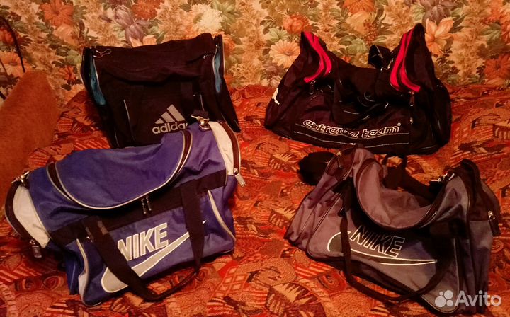 Спортивные сумки Nike Reebok Adidas