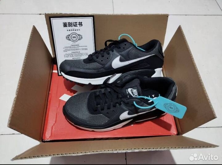 Nike air max 90 black white Оригинал