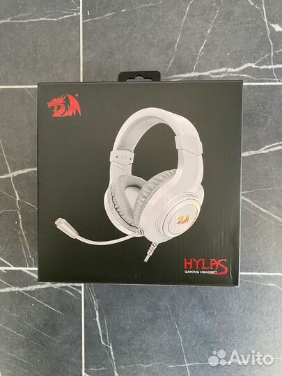 Игровые наушники с микрофоном Redragon hylas