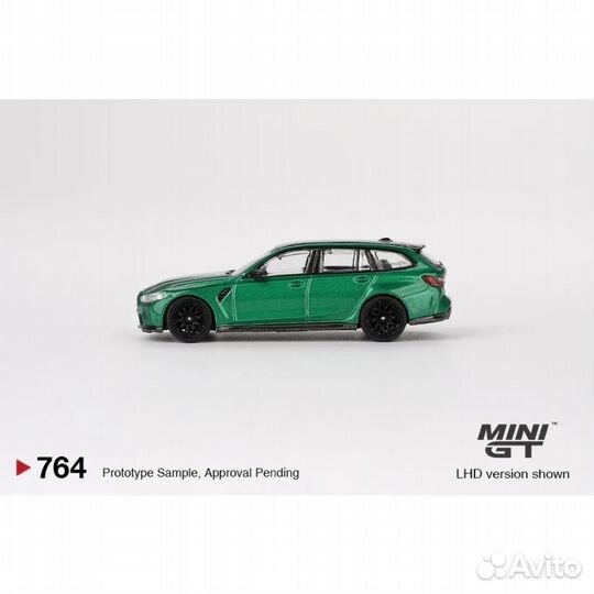 MiniGt 1/64 BMW M3 Competition Touring (Green)